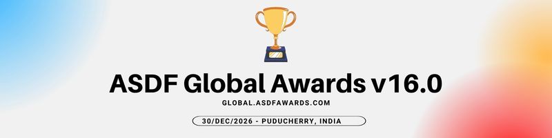 ASDF Global Awards 2026 Nominations are Open